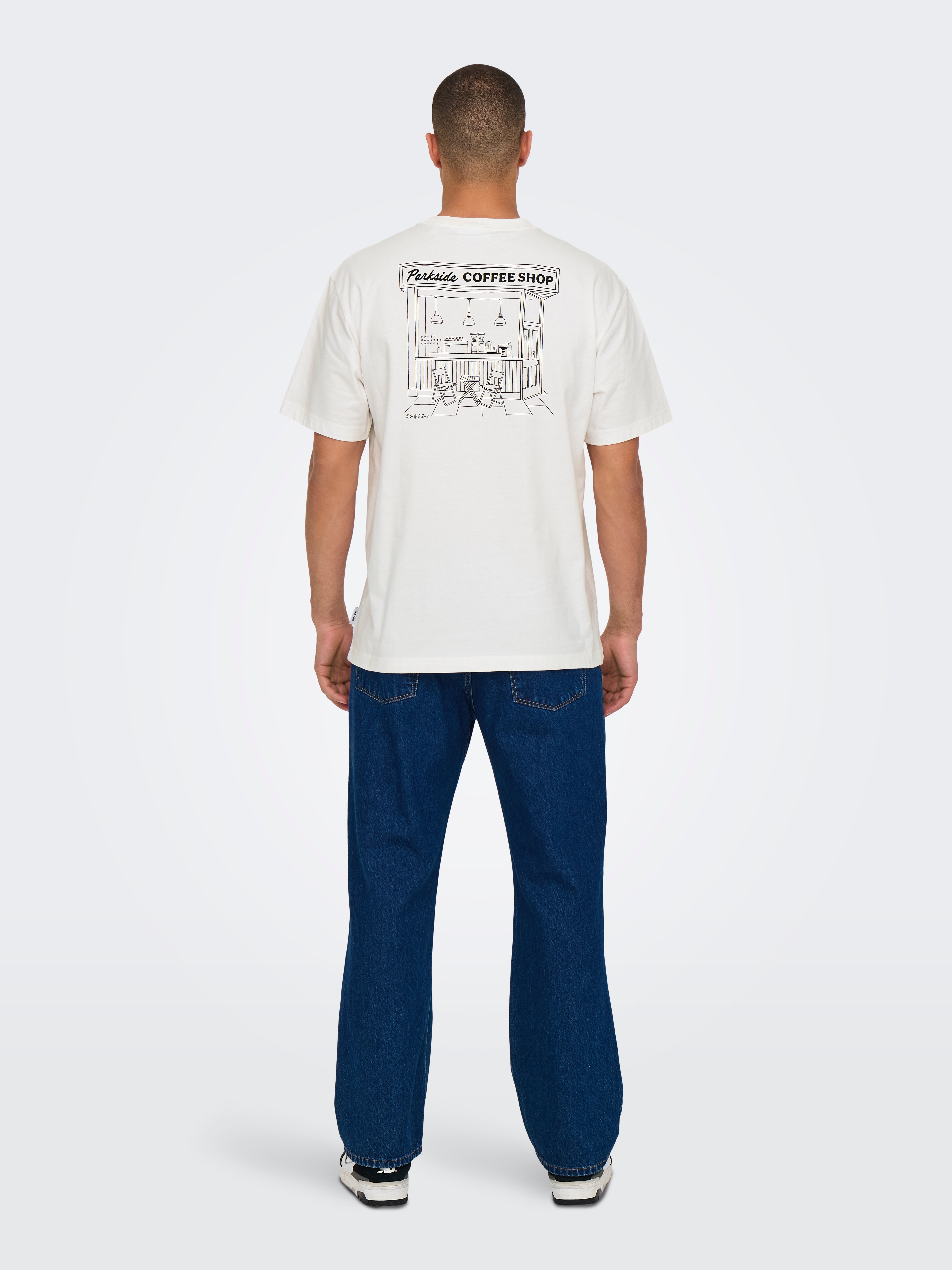 ONSARCHIE T-shirt Cloud Dancer