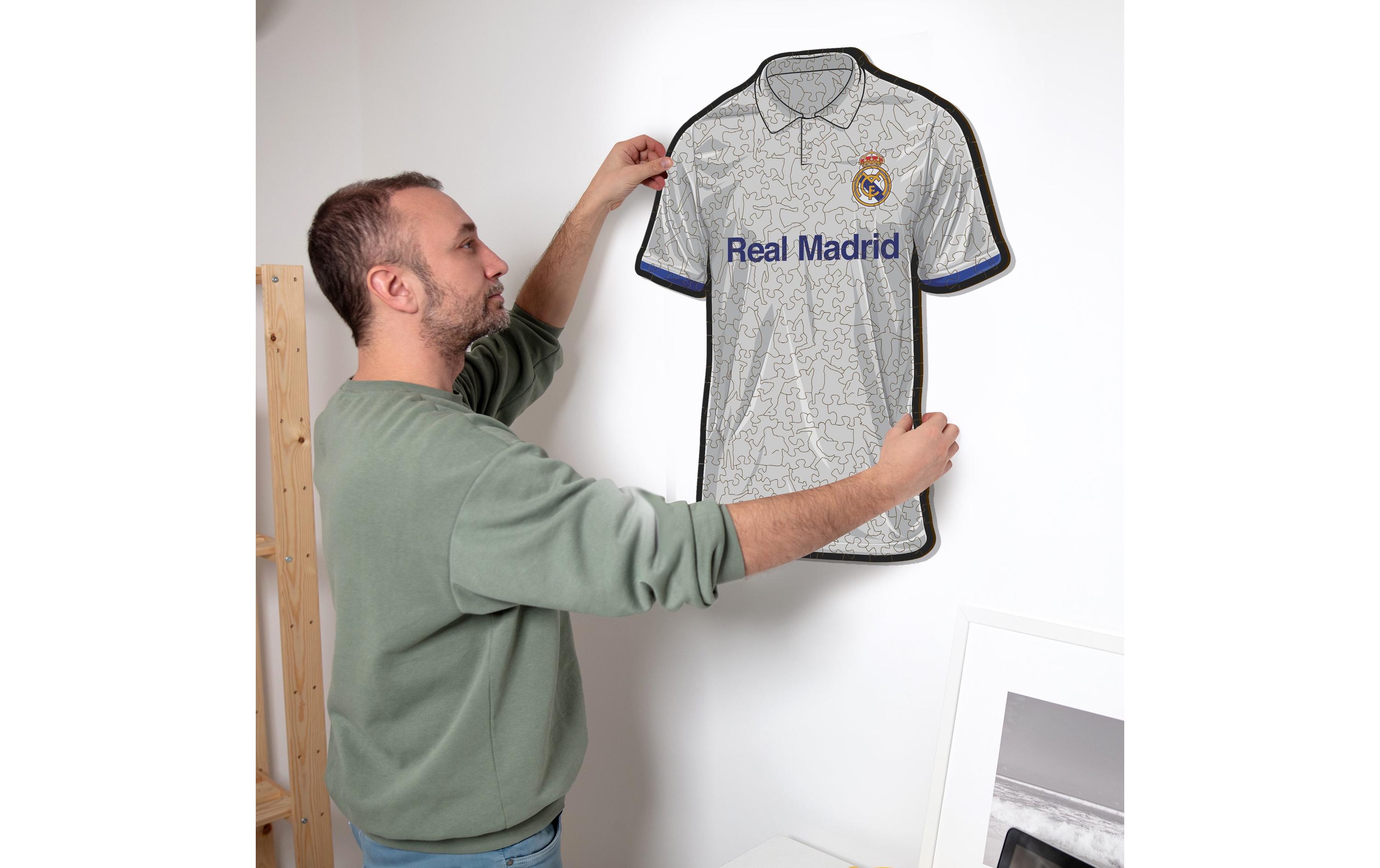Holz-Puzzle FC Real Madrid – TrikotPuzzle Trikot Real Madrid