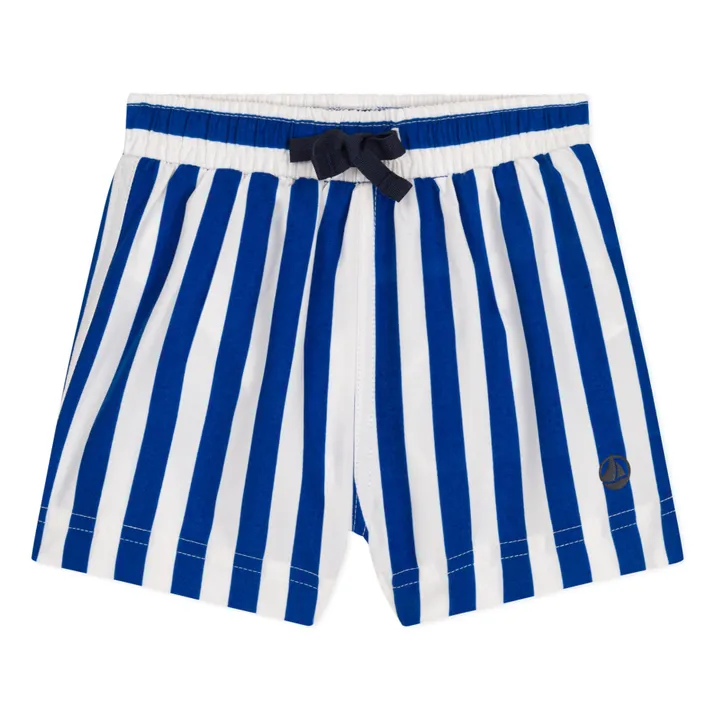 Petit Bateau Short de Bain Mimissicu Rayé | Bleu