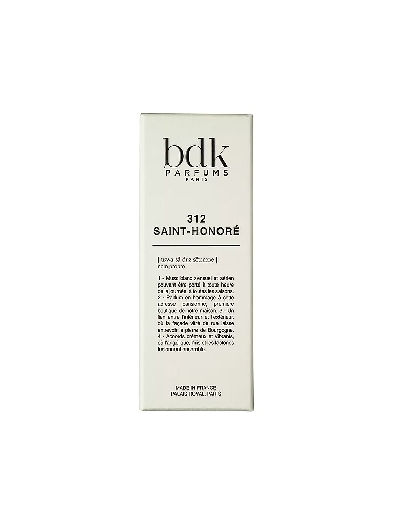 BDK 312 Saint-Honoré Eau de Parfum 100ml keine Farbe