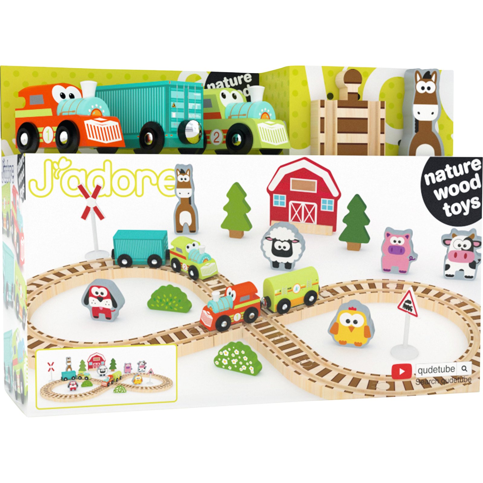 J'adore Holzspielset Bauernhof