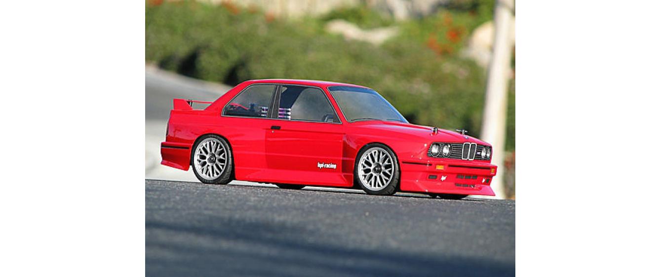 Karosserie BMW M3 E30 1:10Unlackierte Karosserie aus Lexan für Tourenwagen