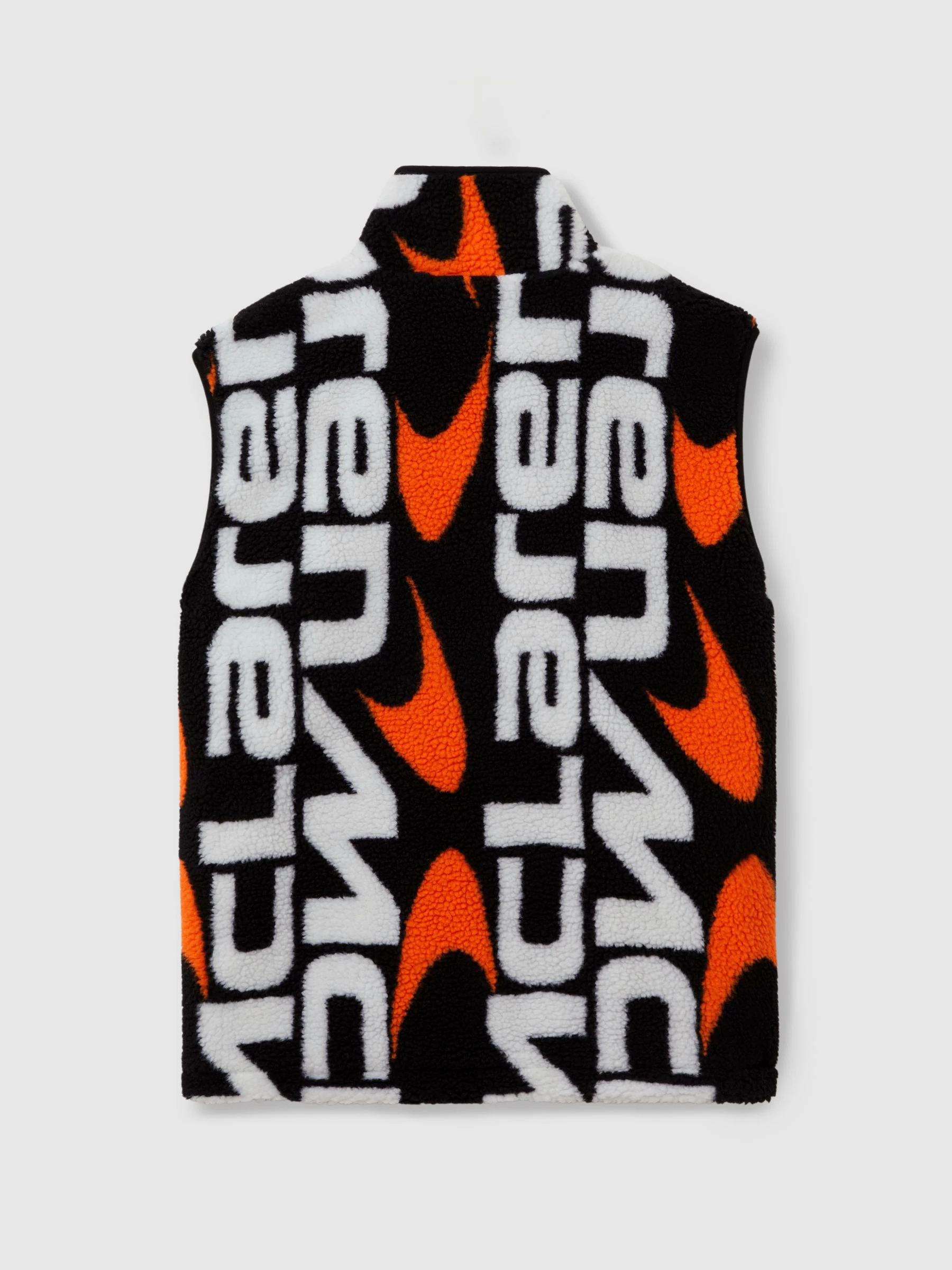 Zwart met meerkleurig - Reiss x McLaren F1 Team McLaren F1 fleece gilet met rits