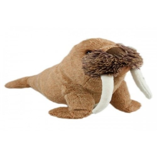 Brinquedo de pelúcia para cães Animal Instincts Snow Mates em formato de morsa