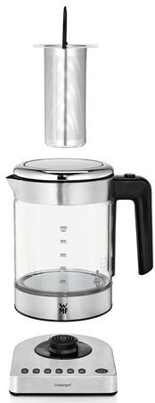 WMF KITCHENminis Thee- en Waterkoker - Glazen - 1 Liter - 1800 Watt