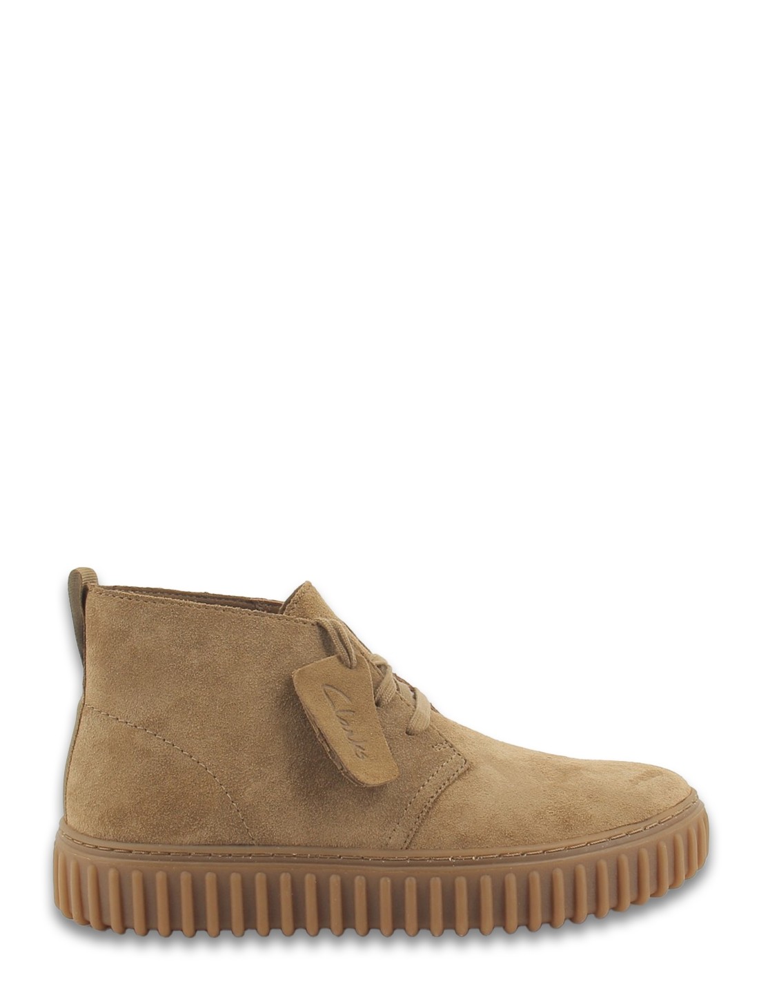 clarks Derbies Homme Torhill DB Daim Cognac