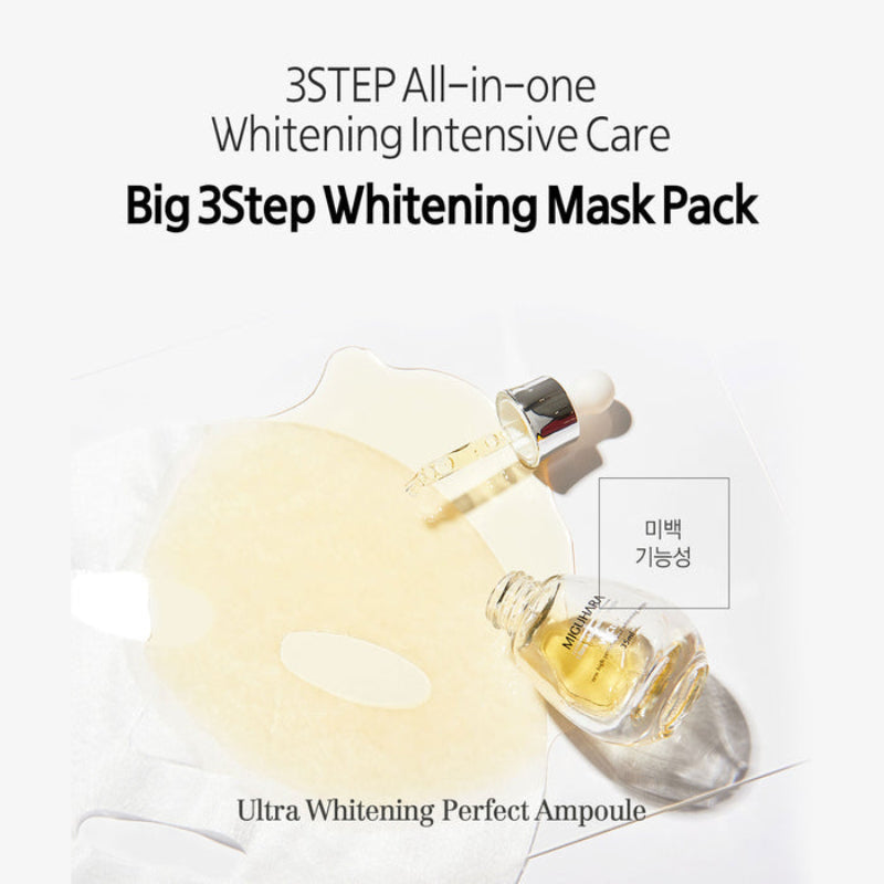 Big 3 Step Whitening Mask Pack Origin