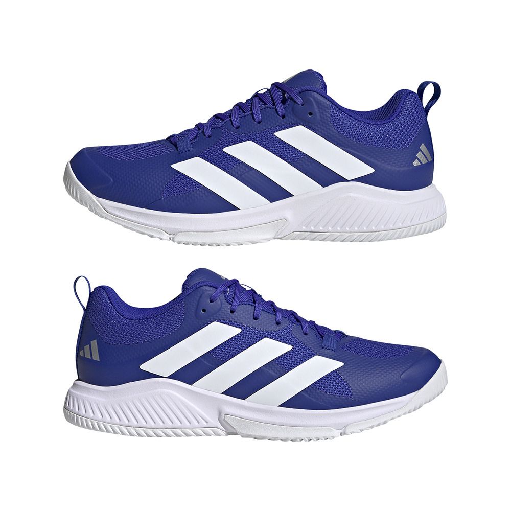 Adidas Performance COURT TEAM BOUNCE 2.0 - Chaussures handball Homme lucid blue/white/silver