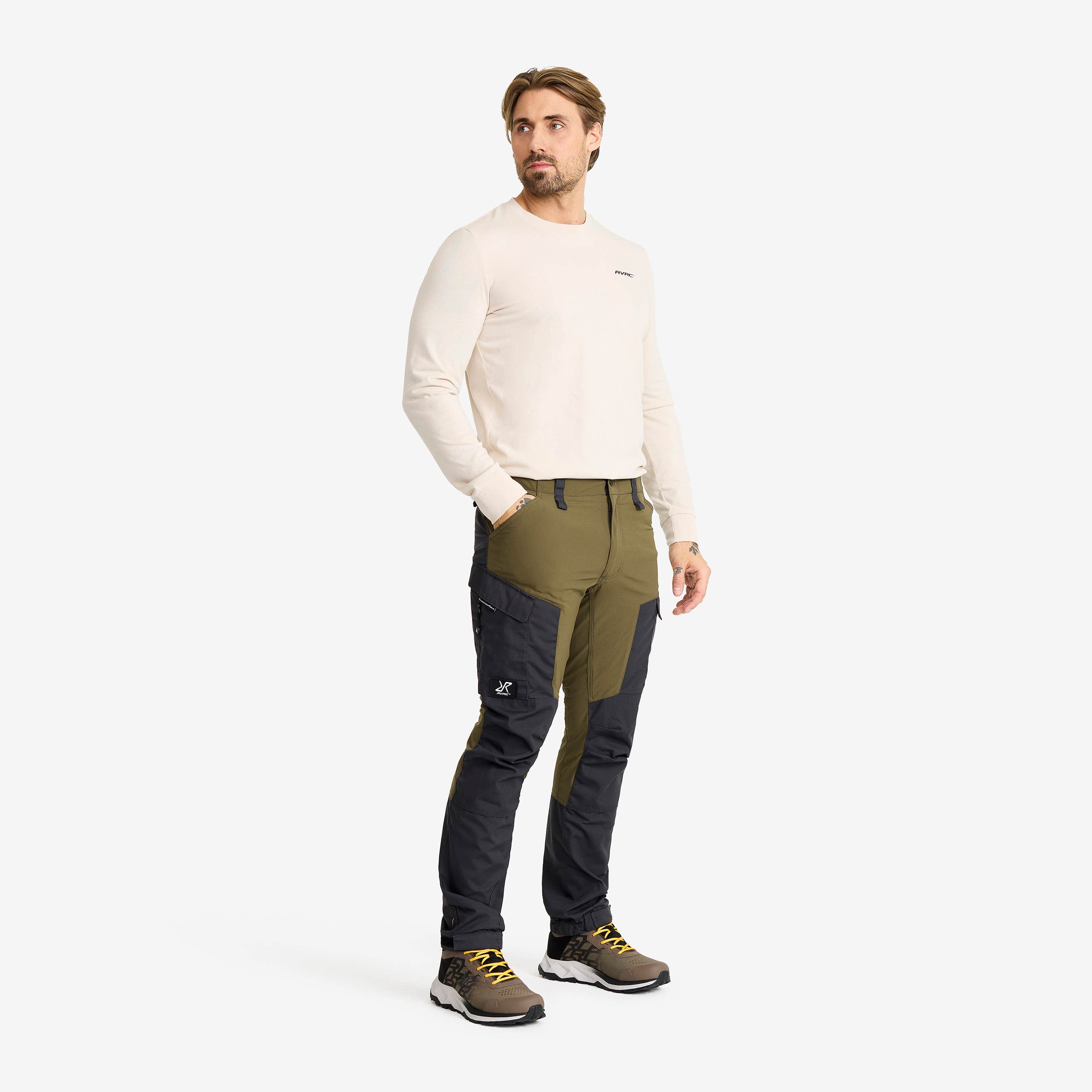 RVRC GP Pants Herre Dark Olive