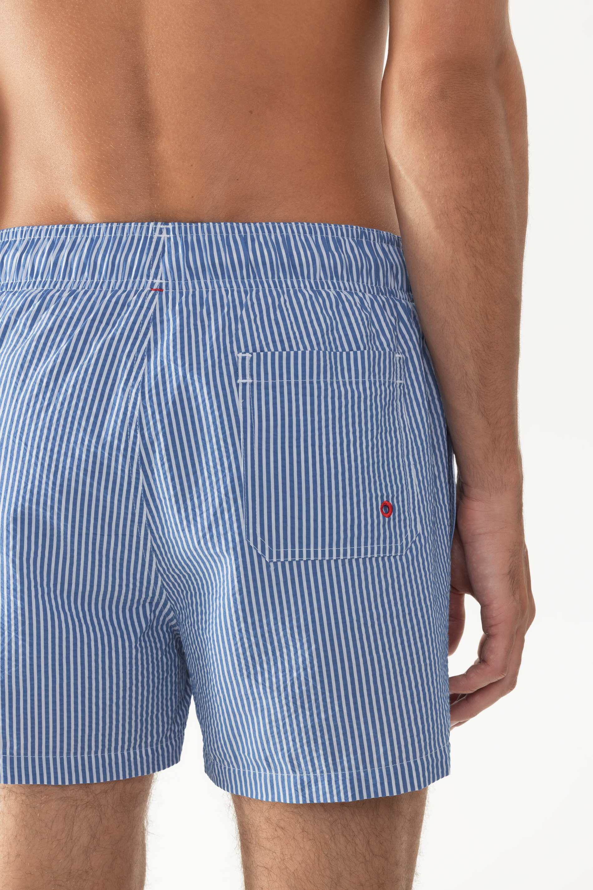 Badeshorts<br>Serie Seersucker Breeze Stripes