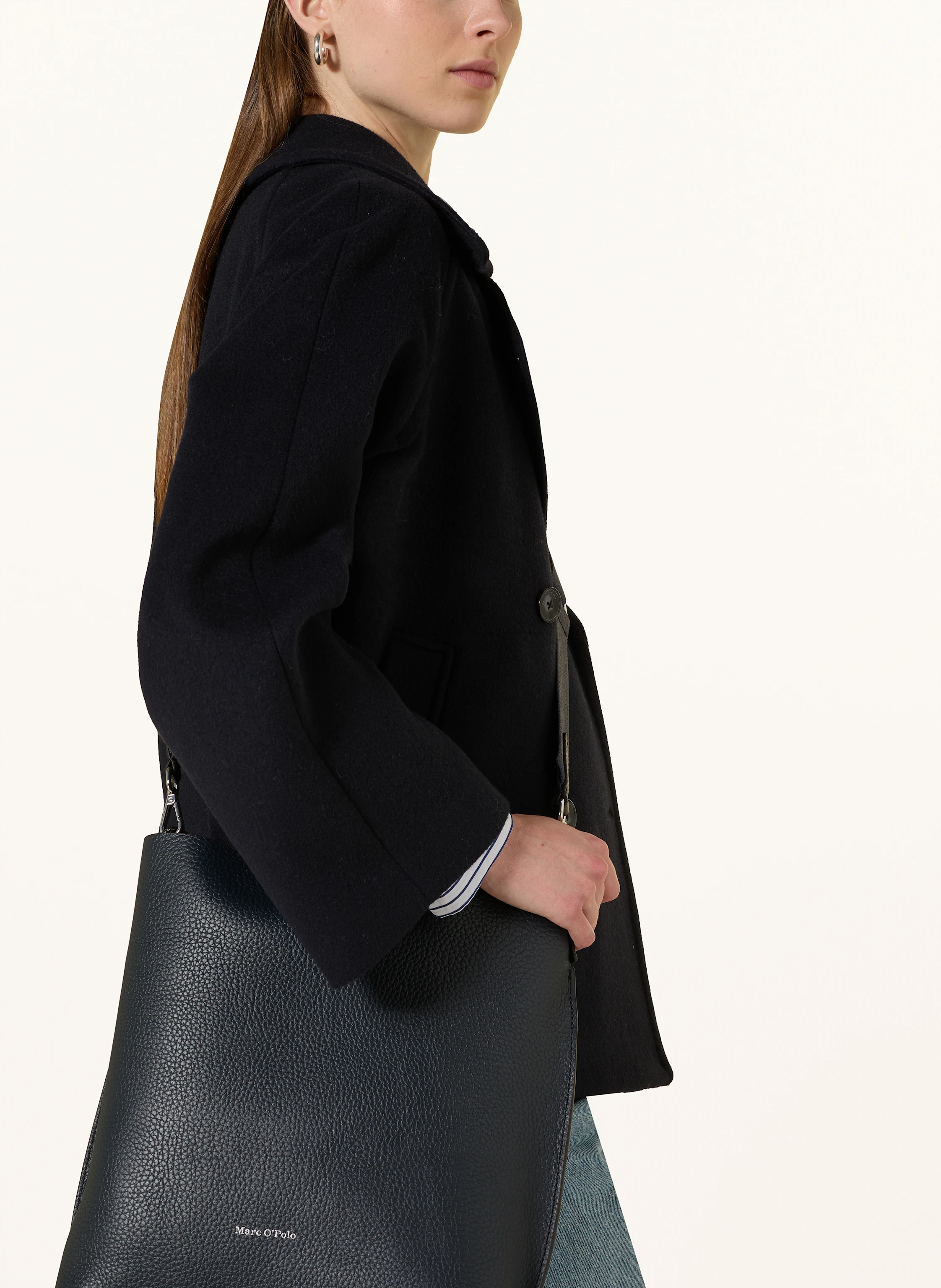 Marc O'Polo Hobo-Bag BRINJA MEDIUM
