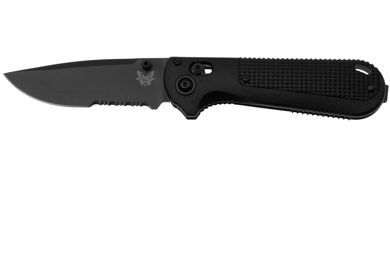 Benchmade Redoubt Black 430SBK-02 Serrated zakmes