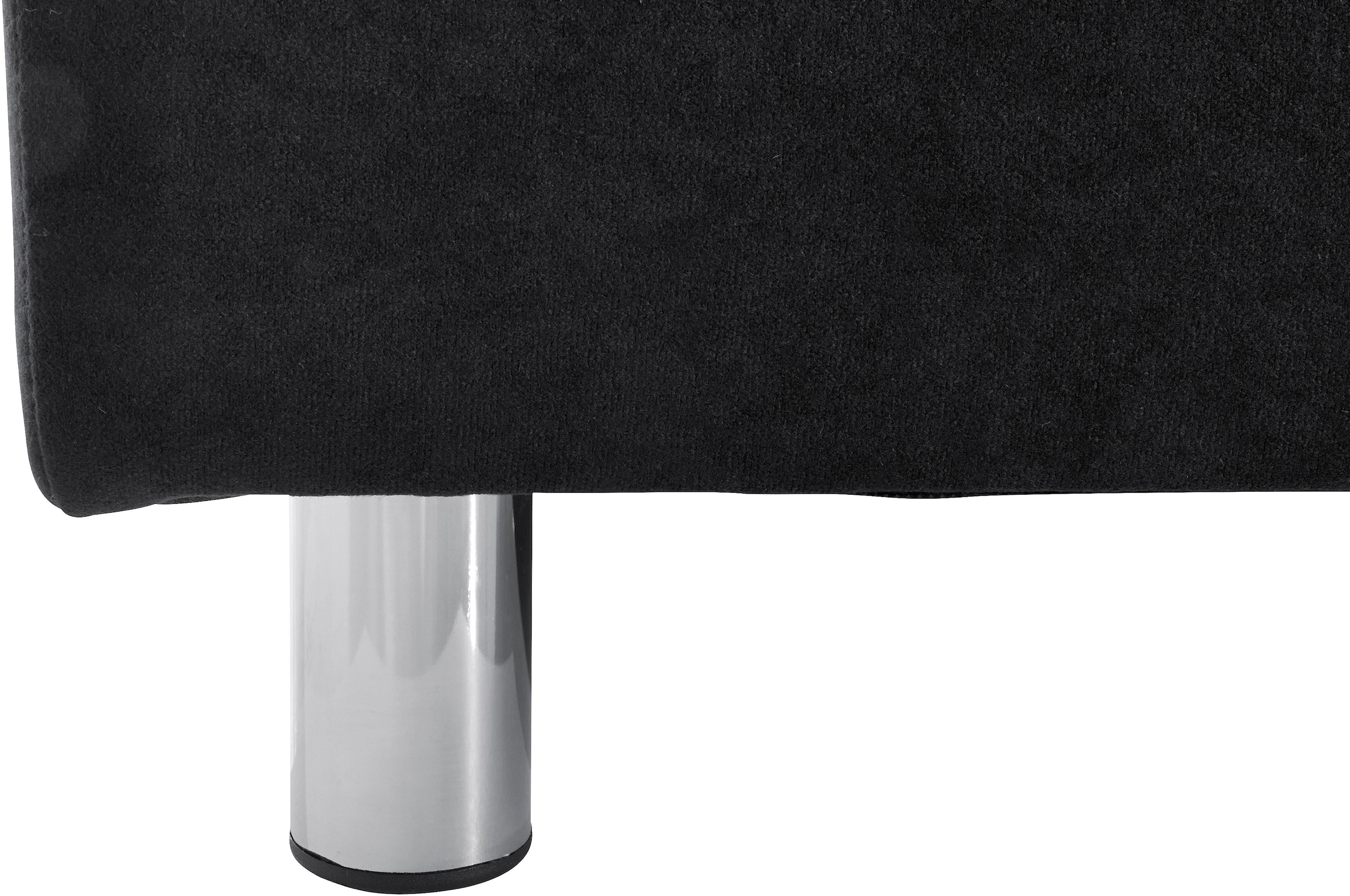 INOSIGN Ecksofa »Jamie, modern und elegant, Fusshöhe 9cm, L-Form,« wahlweise mit Bettfunktion