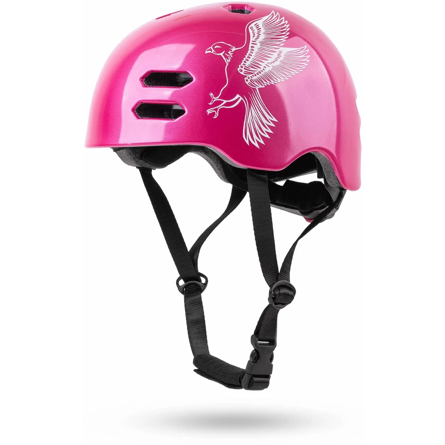 PROMETHEUS BICYCLES® Fahrradhelm Gr. S 53-55 cm, rosaweiß
