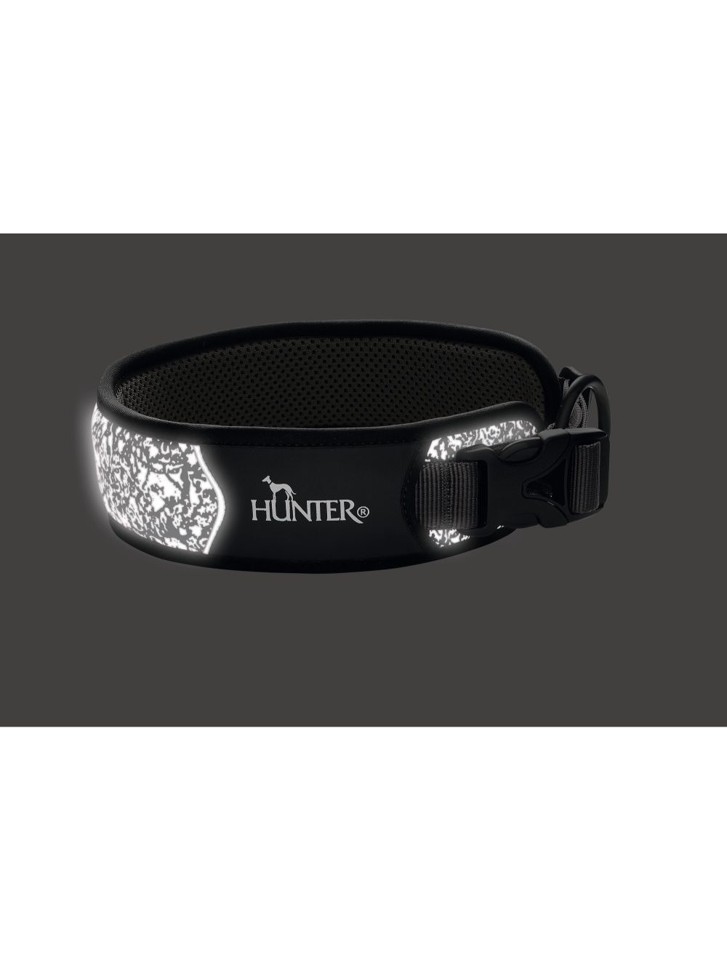 Hunter - Hundehalsbånd Divo Reflect S 25-35cm , Refleks