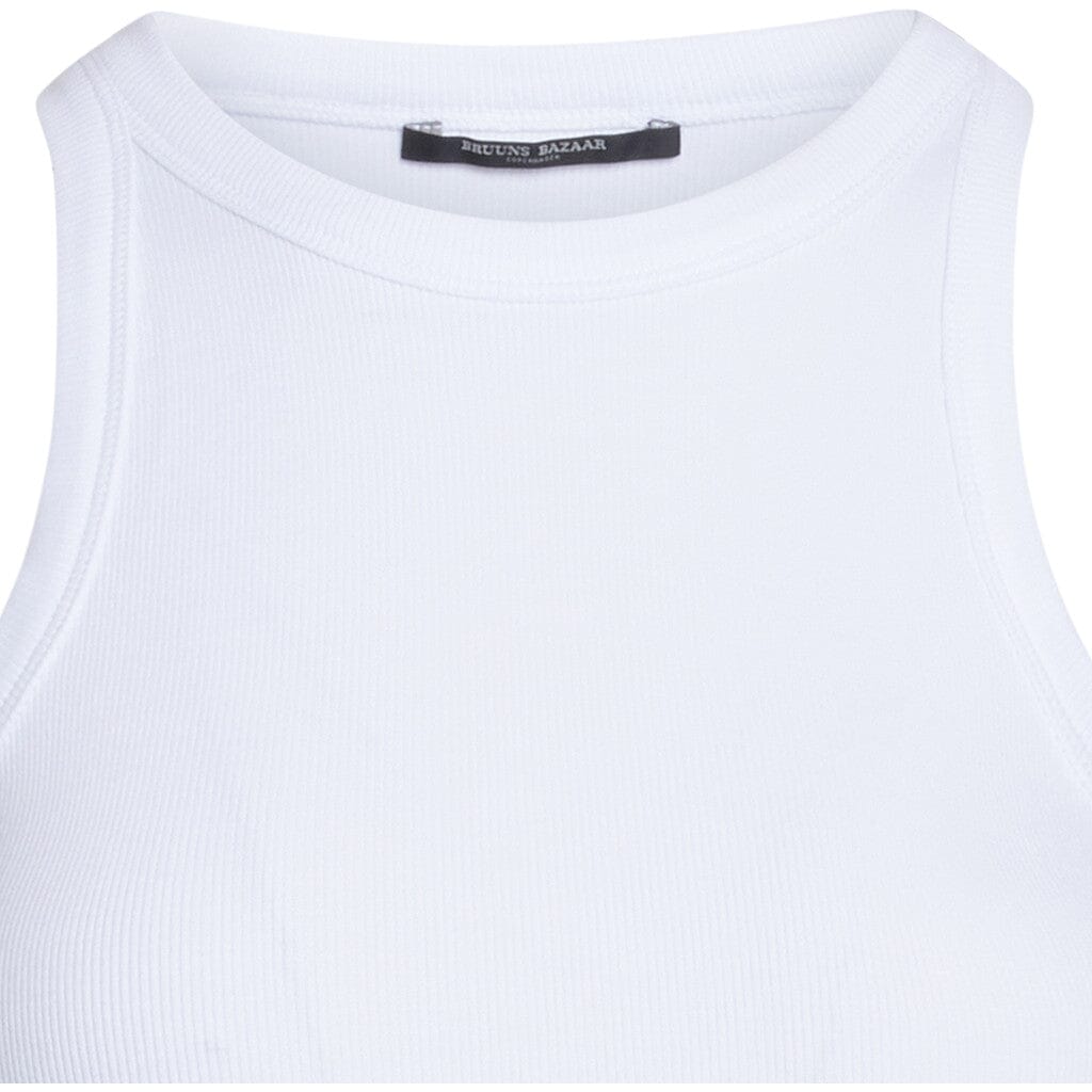 Bruuns Bazaar KatyBB Rib Tank top white