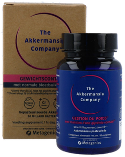 Metagenics Akkermansia Gewichtscontrole 30TB
