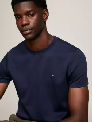 Camiseta Slim Fit com Estampa de Bandeira