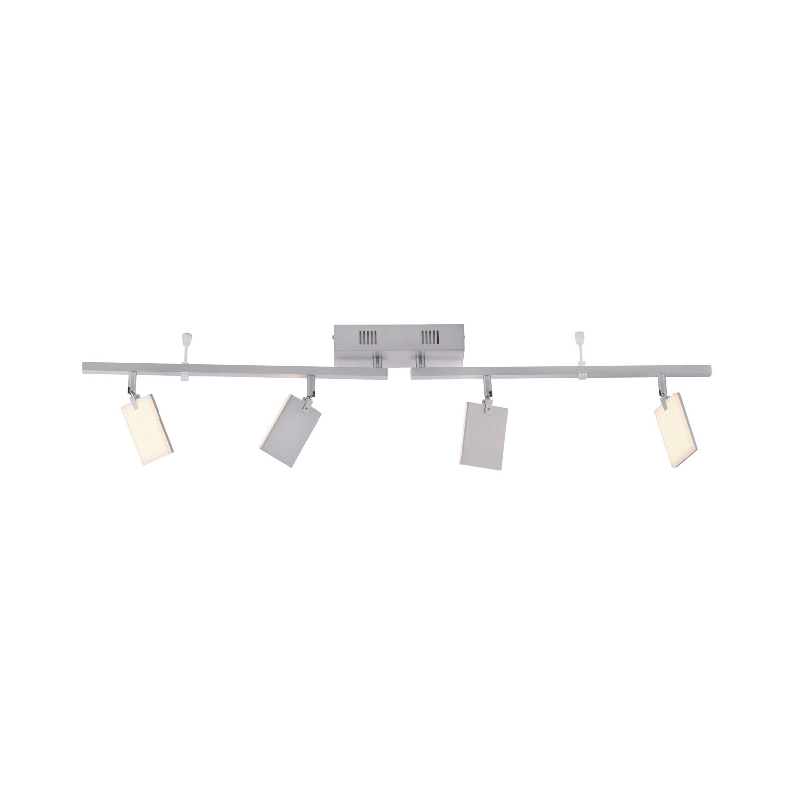 Paul Neuhaus LED Deckenlampe mit 4 Spots PURE-MIRA alufarbig