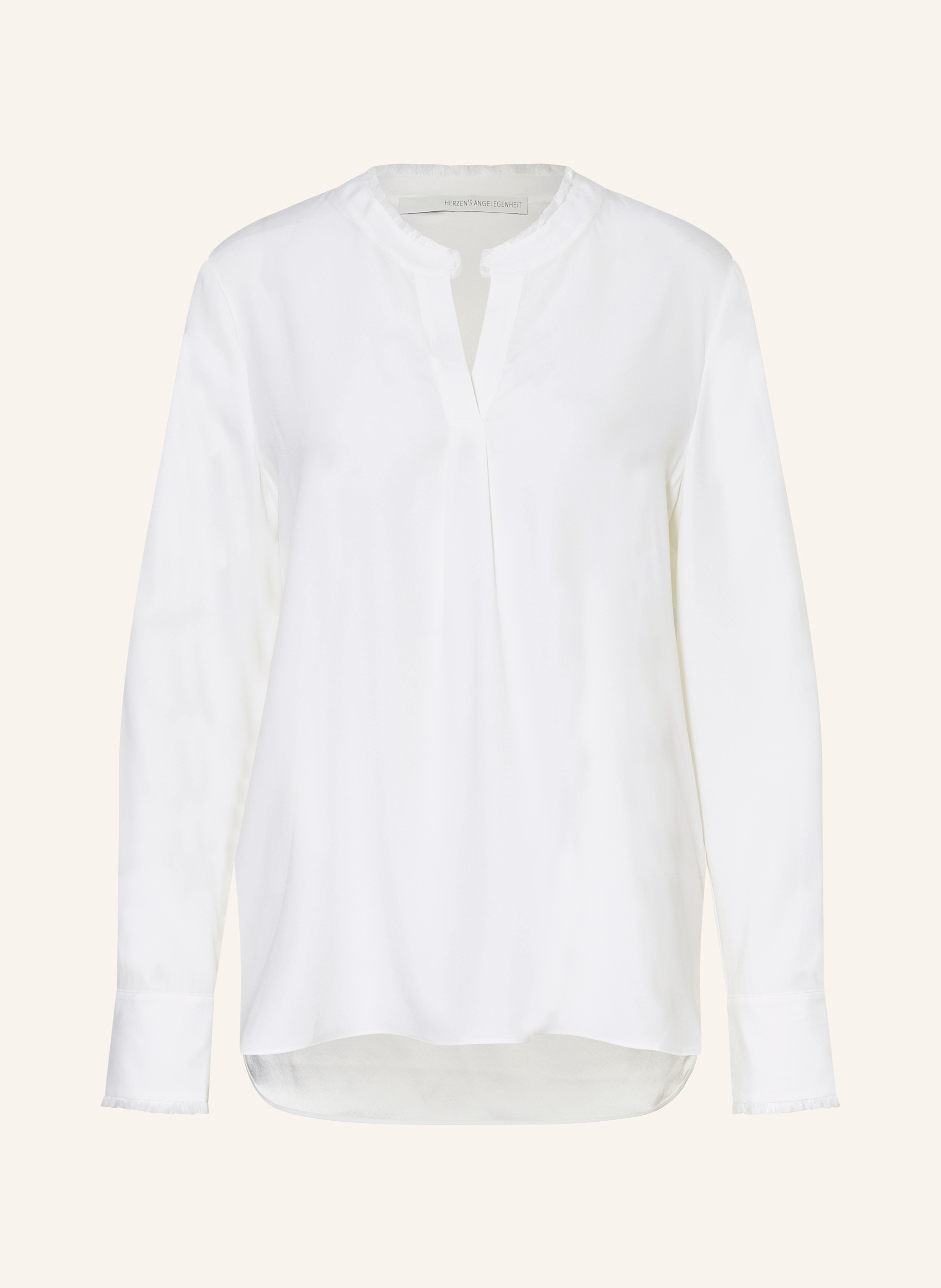 HERZEN'S ANGELEGENHEIT Blusenshirt aus Seide