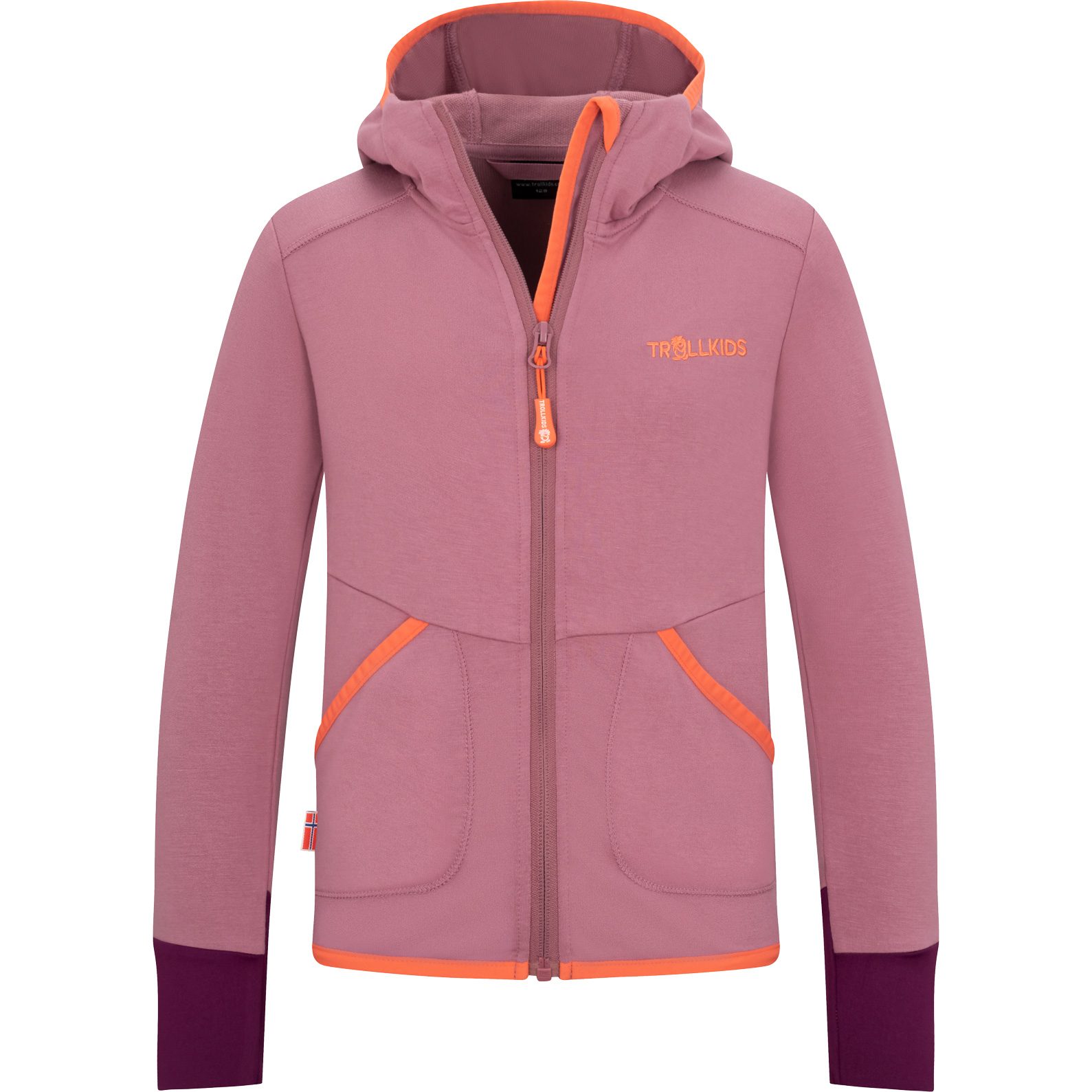 Trollkids Saltfjord Fleecejacke Mädchen orchid