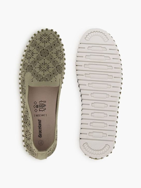 Graceland Halbschuh Khaki
