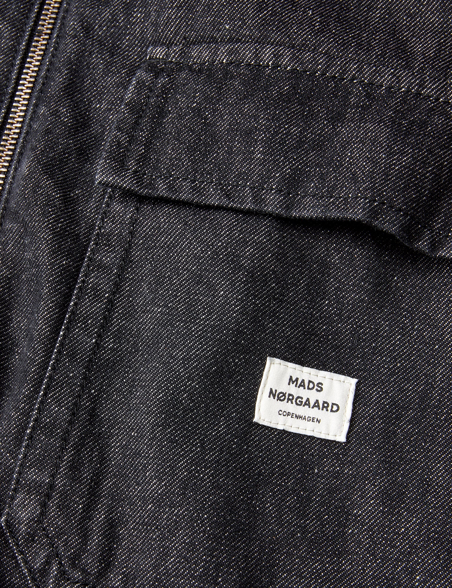 Mads Nørgaard  Dark Denim Sunny jakke - sort