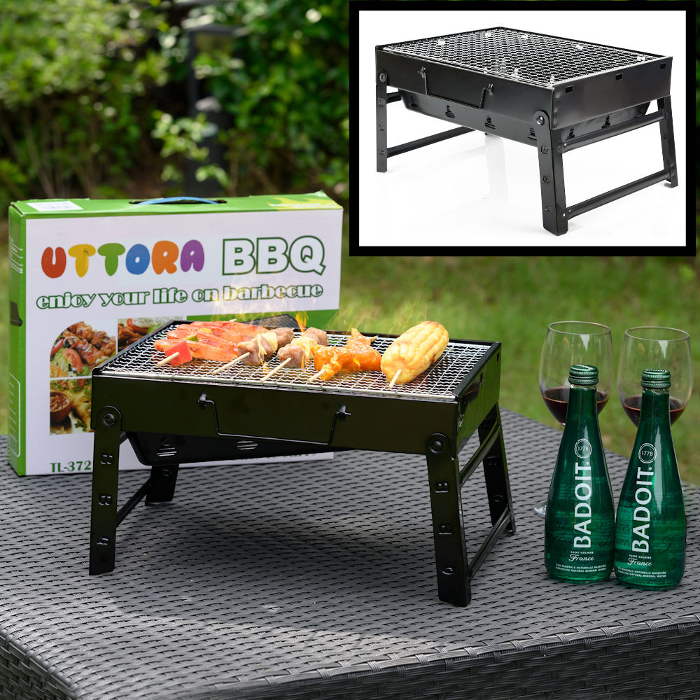 Decopatent kleine inklapbare houtskool barbecue