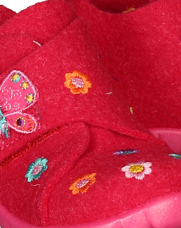 Filz-Hausschuhe HAPPY FLORA in pink