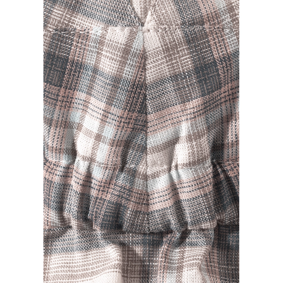 Sterntaler Schirmmütze mit Nackenschutz Karo beige