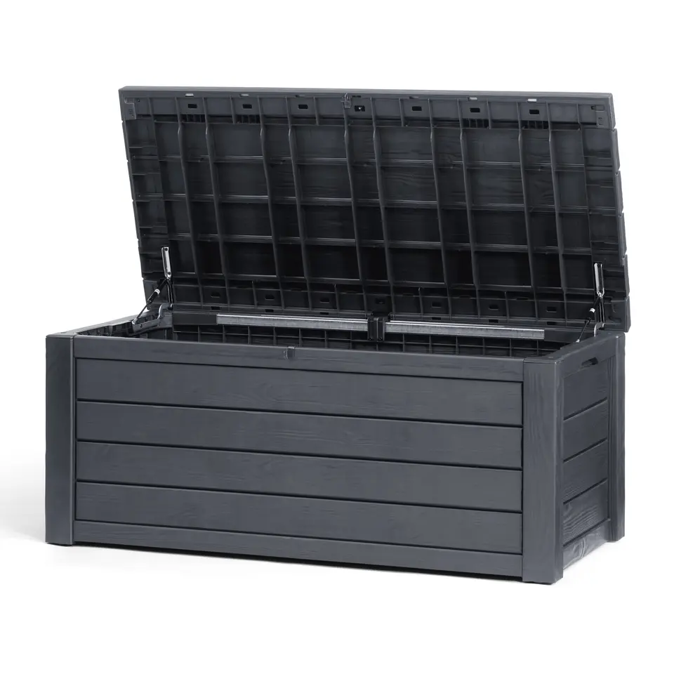 Keter Eastwood Opbergbox - 570L - 72,4x155x64,4cm - Antraciet