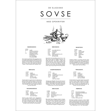 Sovse guide - 30x40 cm