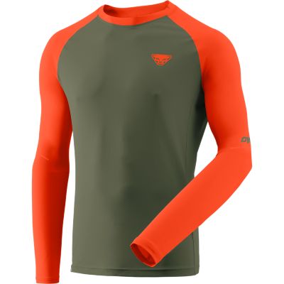 DynafitAlpine Pro Longsleeve Tee - oliv