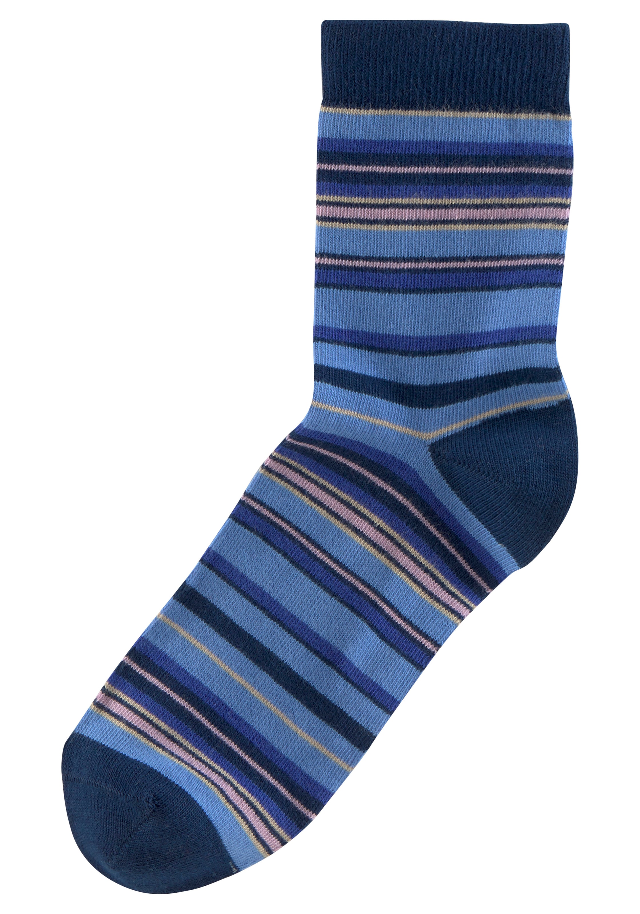 H.I.S Socken Packung, 6 Stk. tlg. mit Ringeln