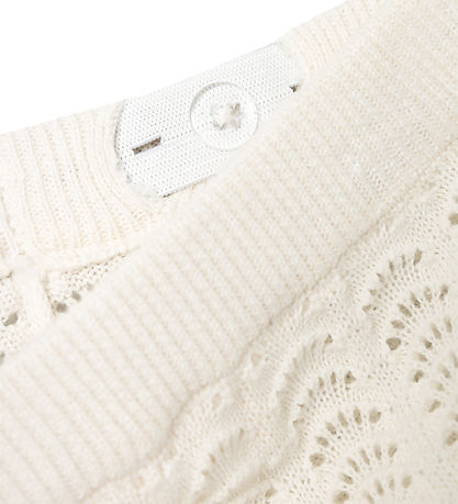 Lil' Atelier Shorts - Strik - NbfJohanna - Coconut Milk m. Hulm?