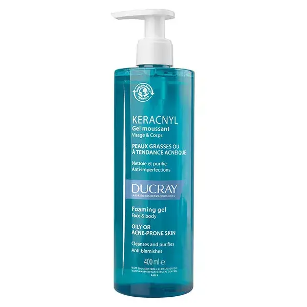 Ducray Keracnyl Gel Espumante 400ml