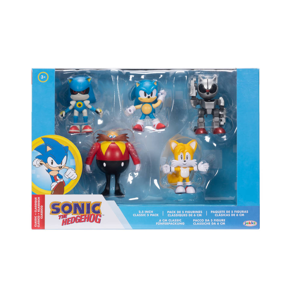 Sonic minifiguren set 5-delig - 6 cm