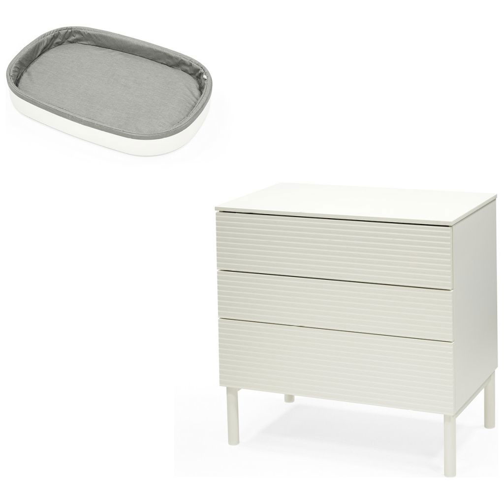 STOKKESTOKKE   Sleepi Dresser mit Changer white