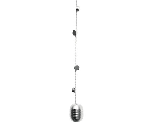 Fotokoord Steely 8 magneten 150 cm