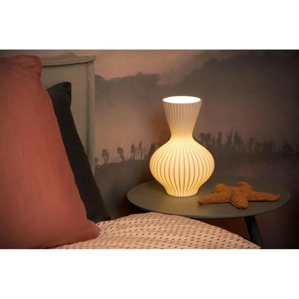 Lucide MOMORO Tafellamp - Wit