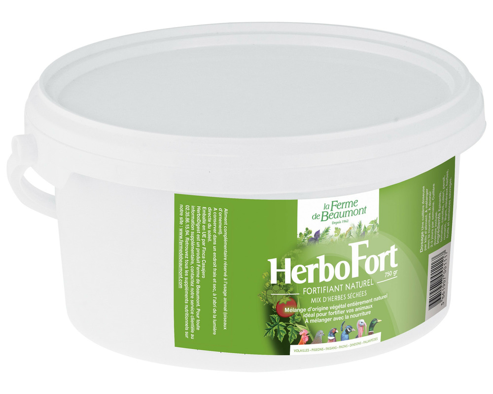 Herbofort 750 gr • mix herbes séchées • fortifiant naturel volailles, poules