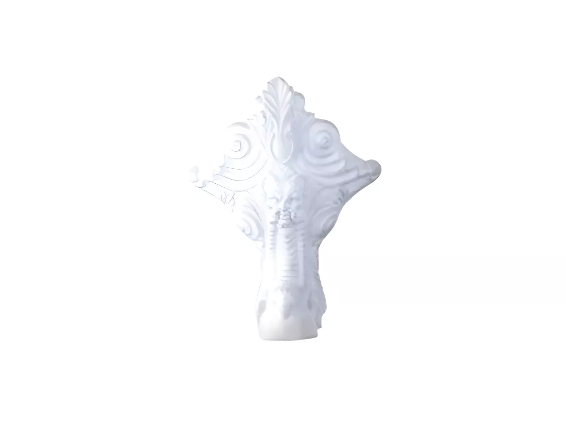 Baignoire sur pieds en fonte BRADFORD Noire 180 cm Pieds chromés