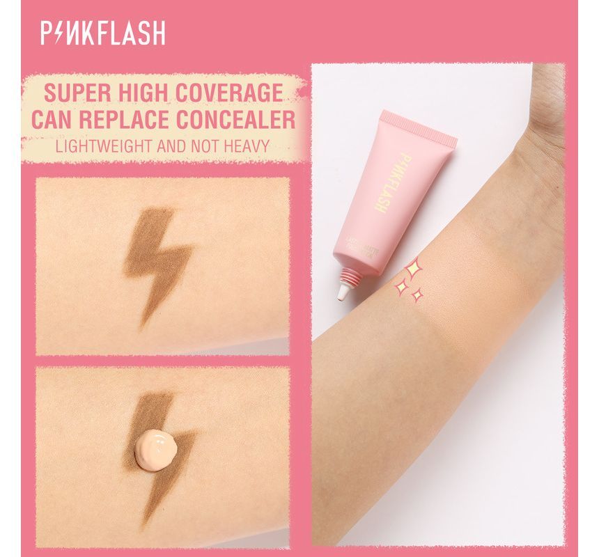 PINKFLASH - Lasting Matte Foundation - 6 kleuren