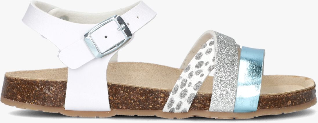 BRAQEEZ witte braqeez sandalen saar spain