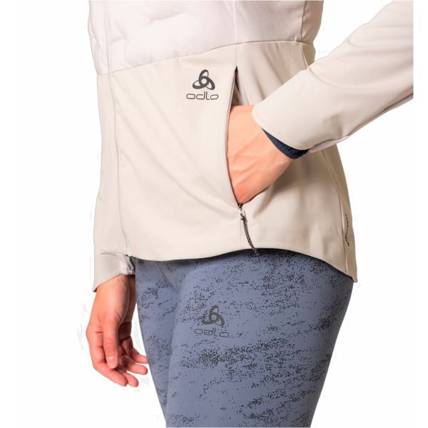 Veste running ODLO ZEROWEIGHT INSULATOR JKT W SILVER CLOUD