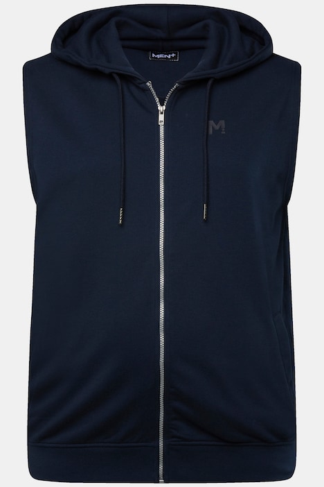 Men+ Sweatweste, Kapuze, Zipper, bis 8 XL