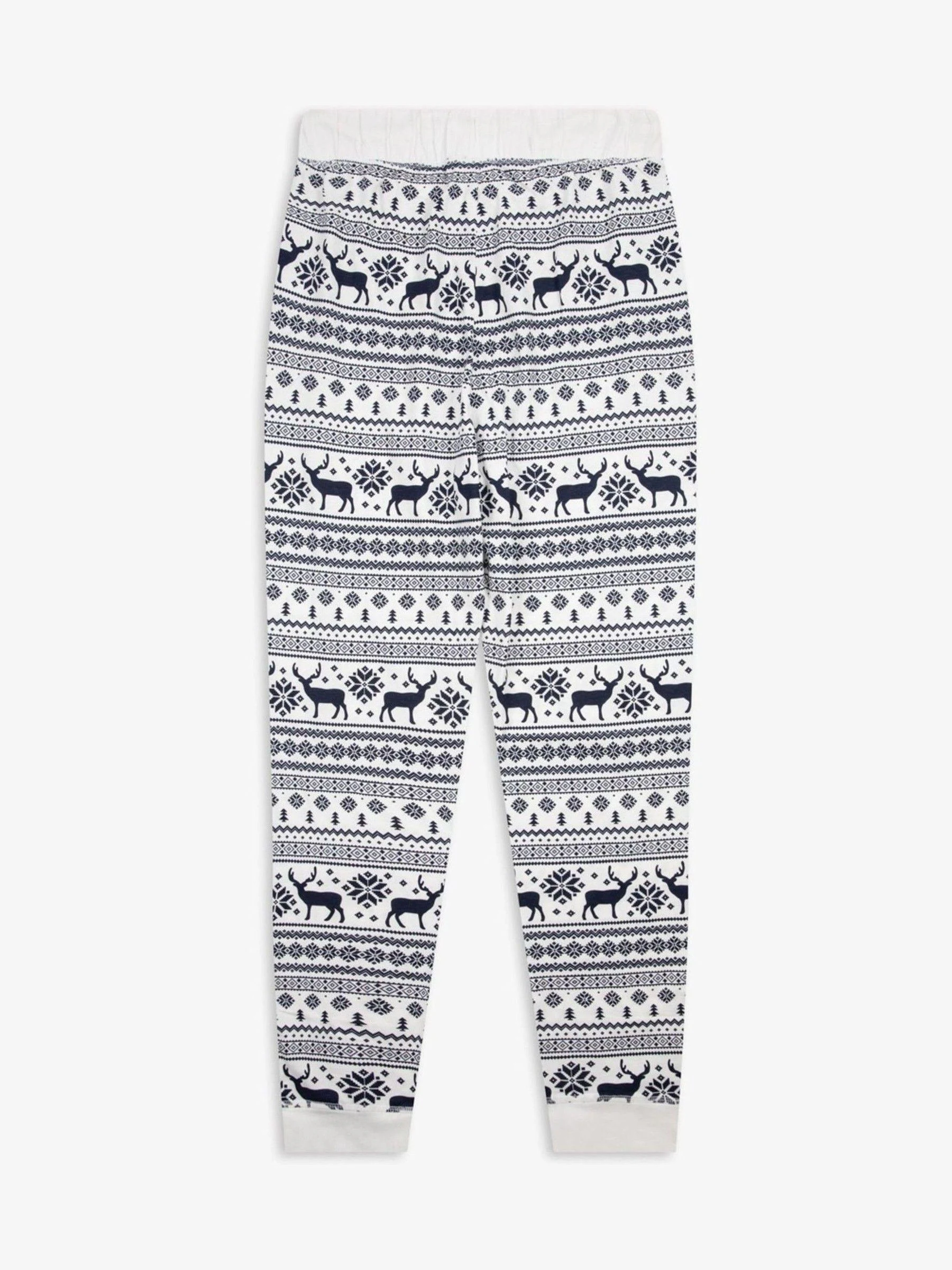 Crème - The Little Tailor kerstpyjama met rendier