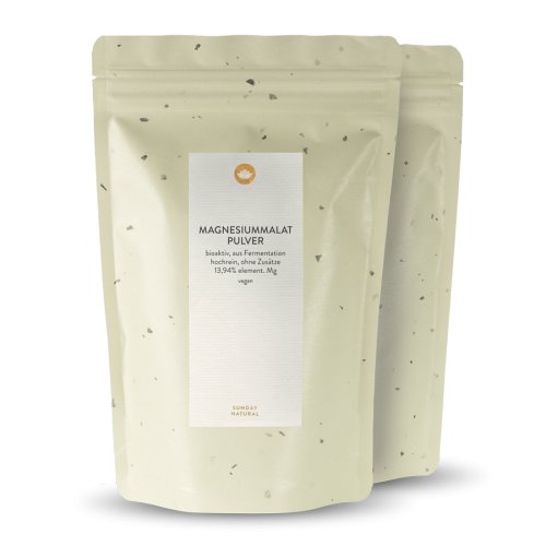 Sunday Natural Products  Magnesium Malat Pulver