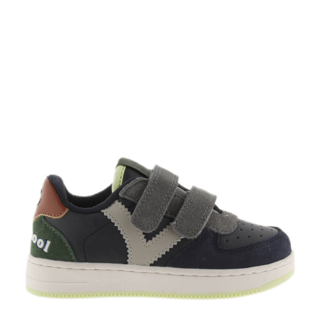 Victoria suède sneakers donkerblauw