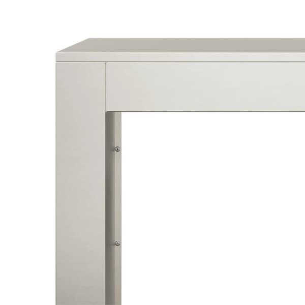 vidaXL Vedstativ 60x40x80 cm oksidert stål